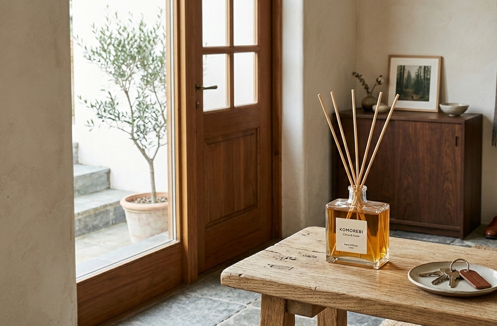 玄関に最適なルームフレグランスの選び方！おしゃれで運気も上がる置き場所とは？